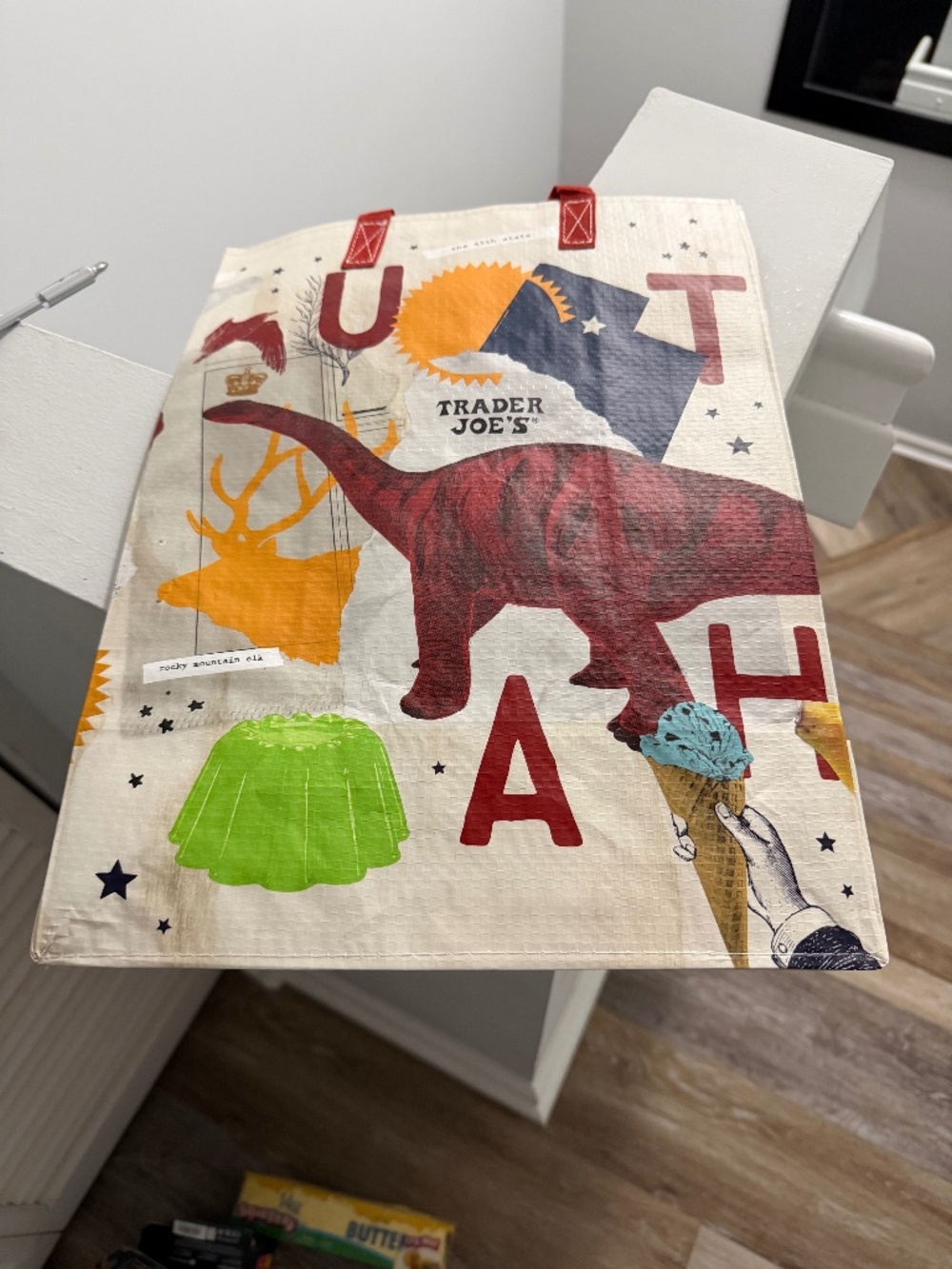 UTAH REUSABLE TRADER JOE TOTE